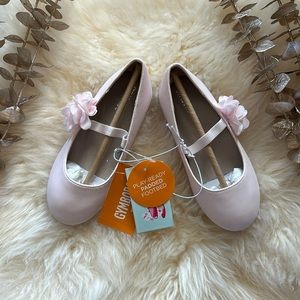 NWT Gymboree pink floral Mary Jane shoes size 10 girls!